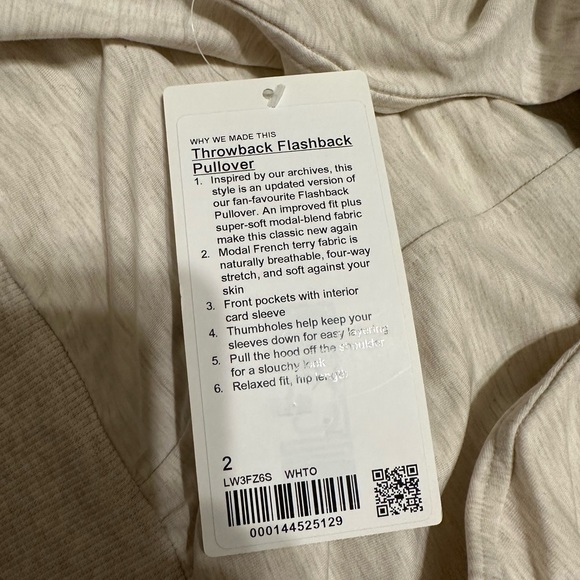 Lululemon Throwback Flashback Pullover - Picture 7 of 8